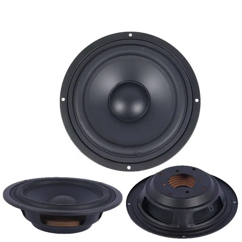 Dual Pack Woofer Audio Bass Speaker Passive Radiator Booster with Adjustable Tone Control