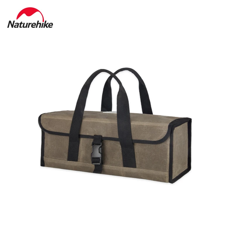 

Naturehike Outdoor Camping Equipment Storage Bag Large Capacity Camping Accessories Tool Bag Sundry Box Canvas Picnic Bag