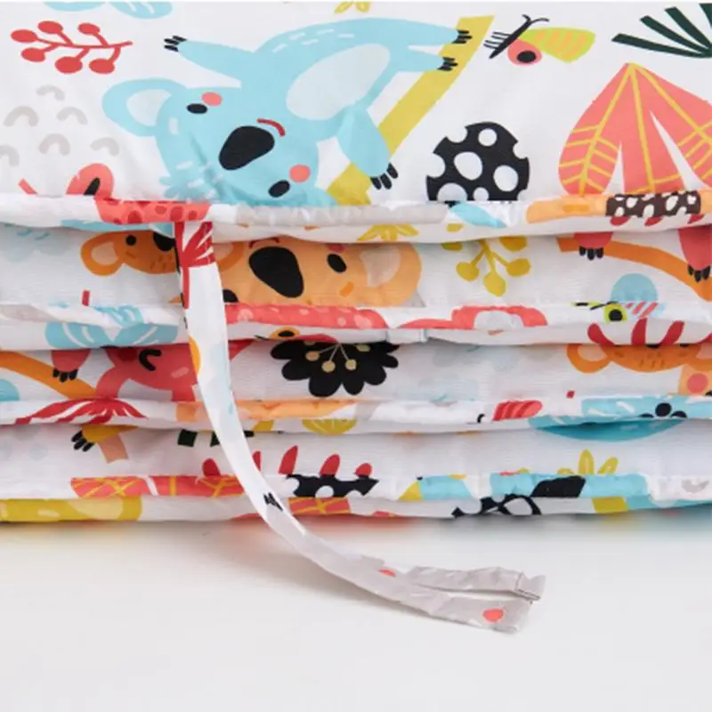 Baby Bed Protector Crib Bumper Pads for Boys And Girls Safe Protector Liner for Crib 4 Sides crib bumper