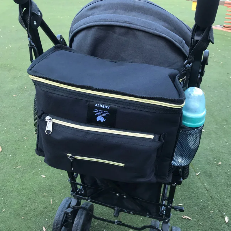 

Baby Stroller Bag Organizer For Cart Multi-function Waterproof Pram Carriage Maternity Mummy Bag Diaper Stroller Accessories