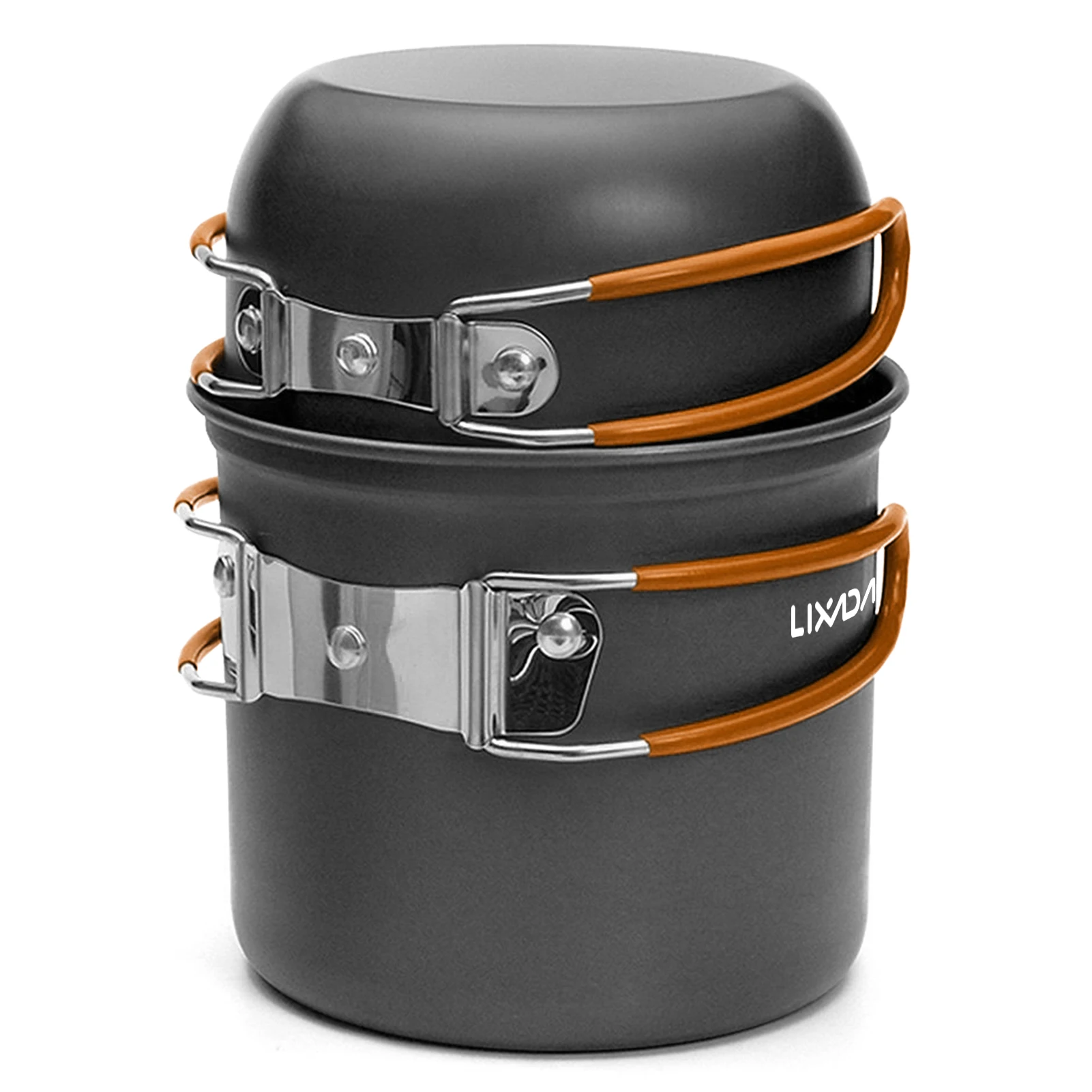 

Camping Cookware Outdoor Cooking Set Heat Cooker Travel Tableware Tourist Kitchen Pot Utensil Equipment