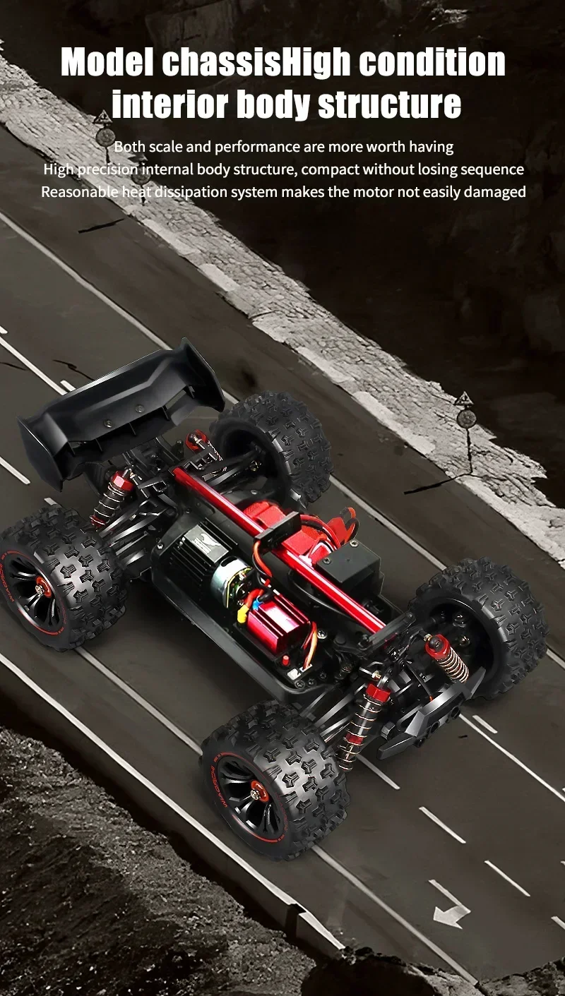 9522PRO 85KM/H High-speed RC Car Brushless Four-wheel Drive Off-road Drift 1:16 Professional Racing Car 9522 50KM/H Boy's Toy