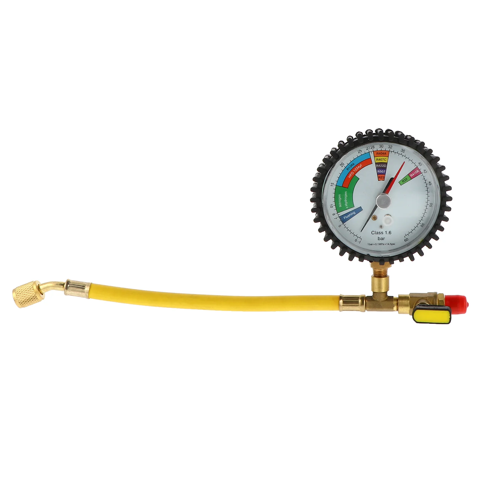 Nitrogen Gauge Air Pressure Refrigeration Conditioning Regulator Test