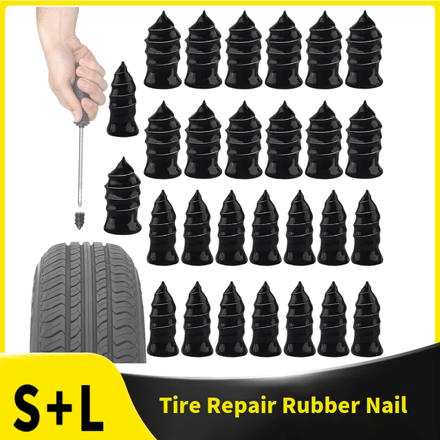 Réparation de pneus de voiture Caoutchouc Nail Set Vis de pneu