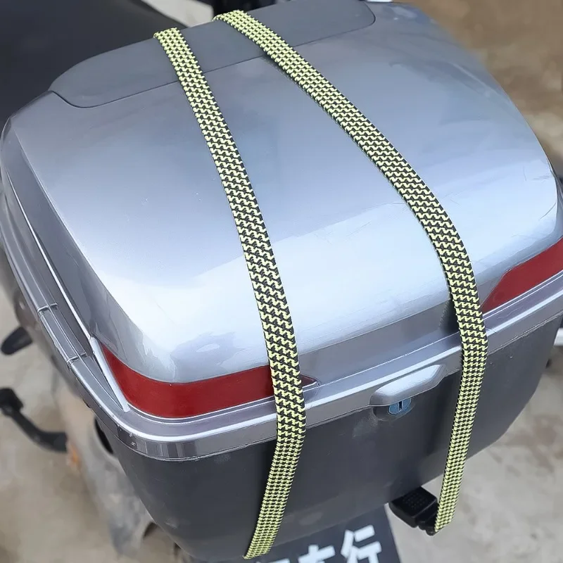 Elastic Rubber Luggage Strap Wear-resistant Bicycle Luggage Rope Cycling Elastic Multifunctional Handcart Cargo Binding Strap