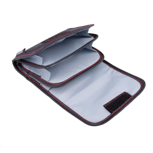 RISE(UK) 접이식 3 포켓 렌즈 필터 백, 소프트 카메라 렌즈 필터 파우치, 49mm-77mm ND UV CPL 렌즈 필터 홀더 지갑 케이스 2