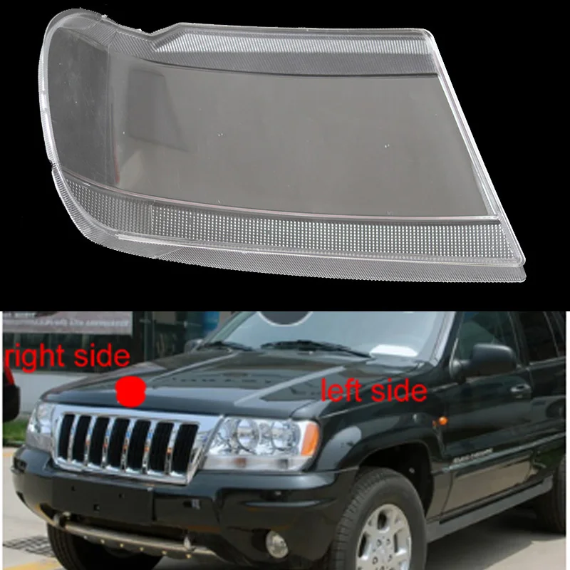Left Front Headlamps Transparent Lampshades Lamp Shell Masks Headlights Cover Lens Headlight 