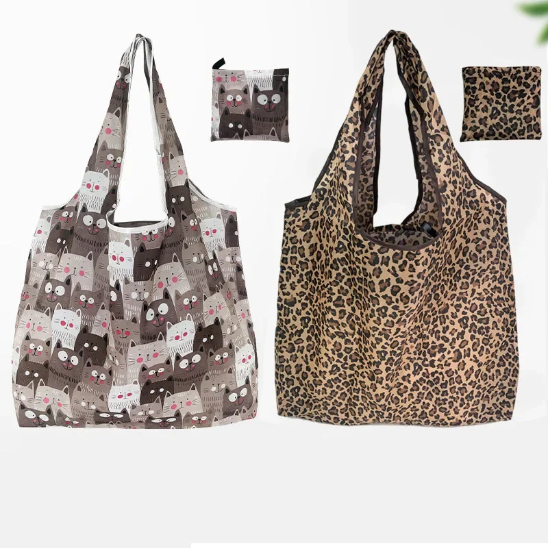 Eco-Friendly Foldable Tote: Stylish Reusable Shopping Bag