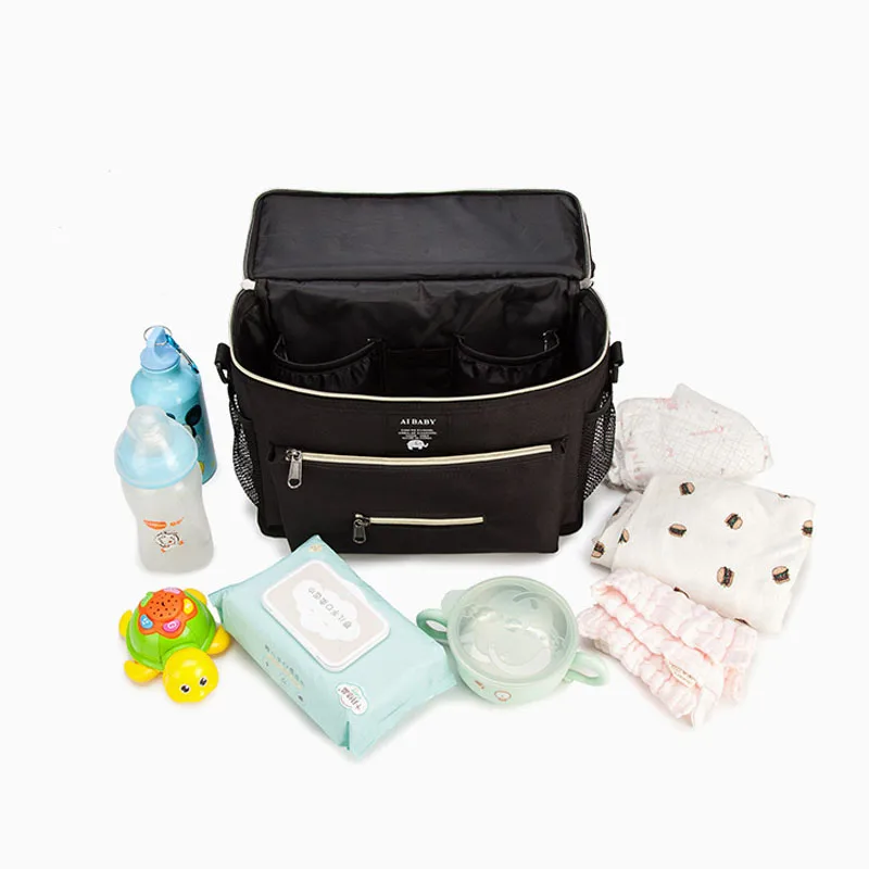 Baby Diaper Bag Stroller Large Capacity Waterproof Multifunctional Stroller Hanging Storage Organizer Bag Mommy Cart diaper bag stroller organizer bags