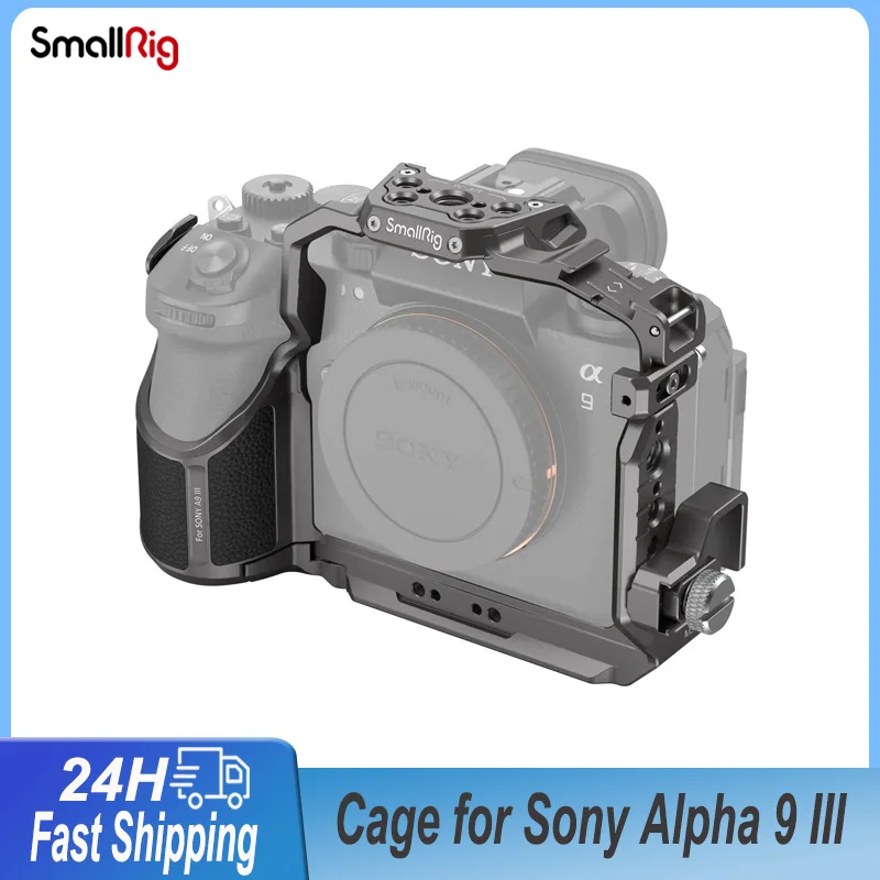 Gabbia Per Fotocamera Smallrig Per Sony Alpha 9 Iii Video Cage Rig Staffa Portatile Microfono Per Scarpe Fredde Stabilizzatore Di Estensione Per Monta