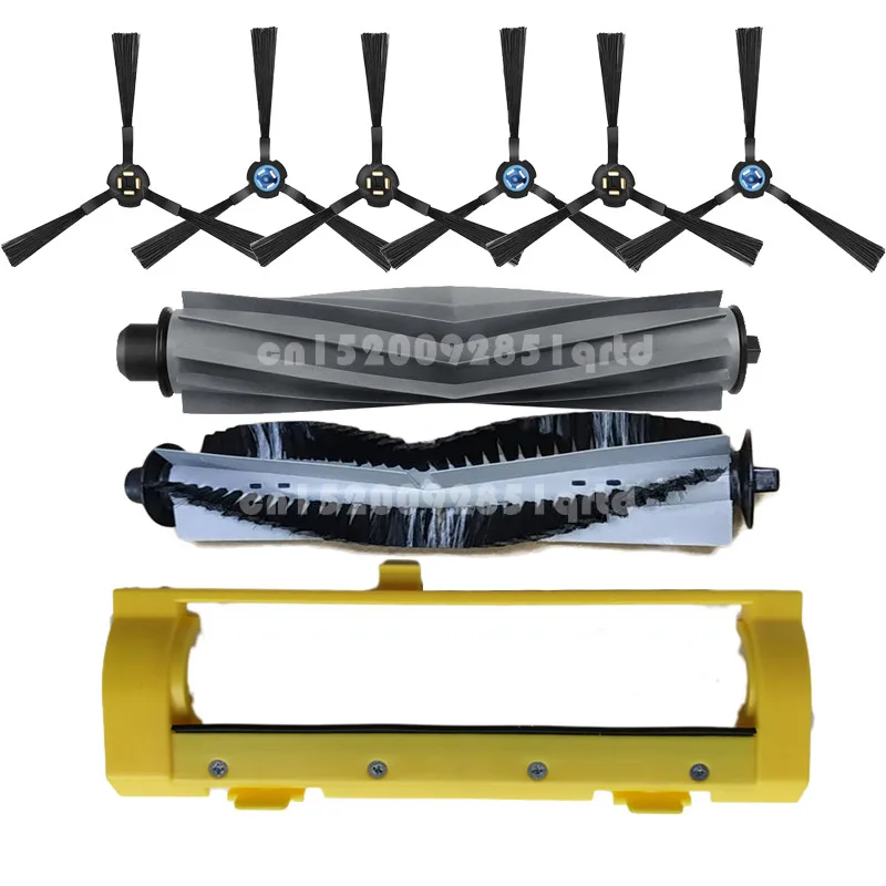 Aspirador Robótico Rolo Escova Principal Tampa Escova Lateral para Amibot Espírito Origem X910sk Escovas de Substituição Peças de