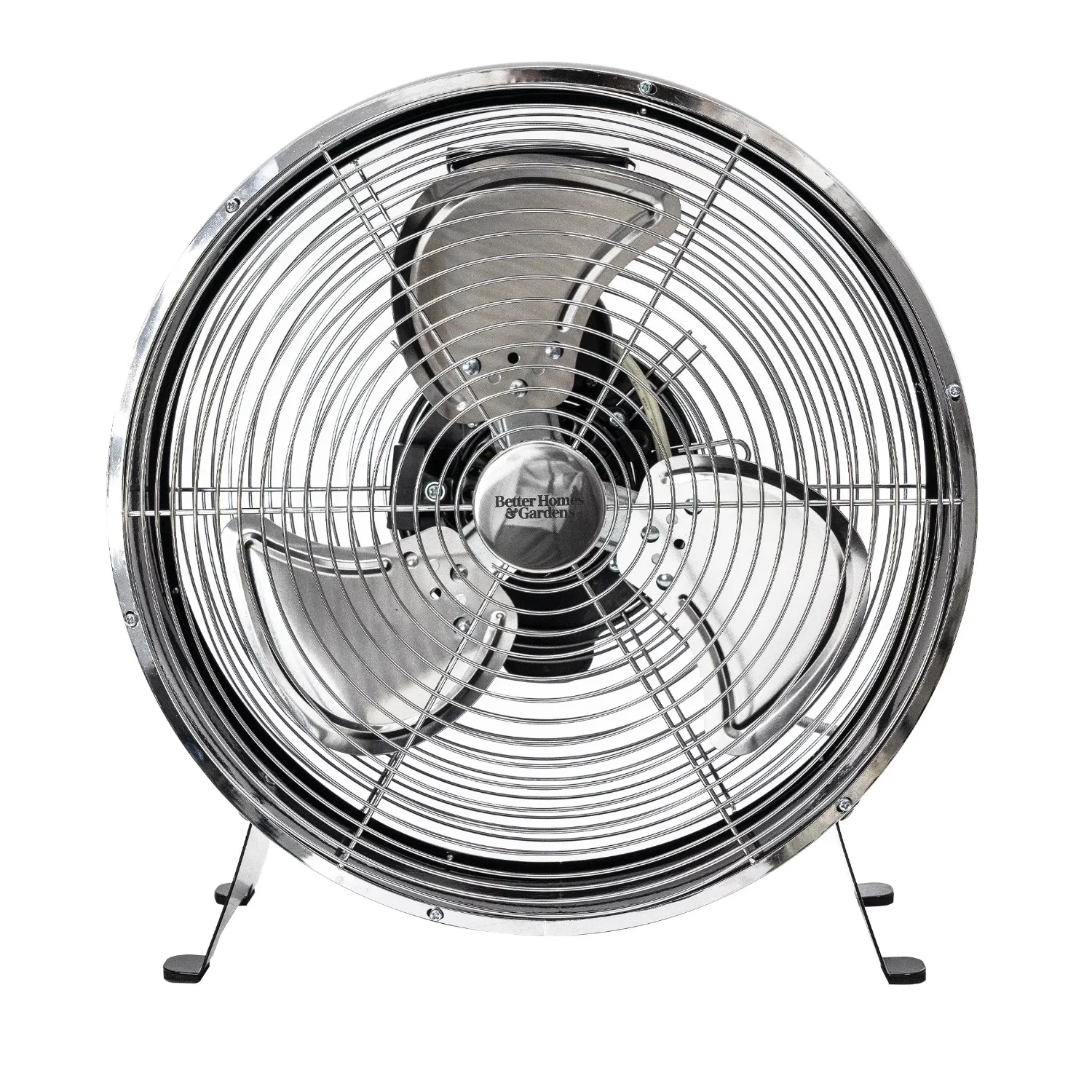 

12 inch 3-Speed Retro Metal Drum Fan Black