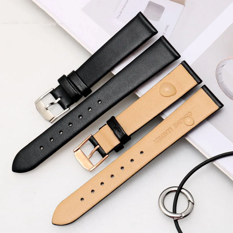 Premium Soft Leather Watch Strap - Versatile Sizes