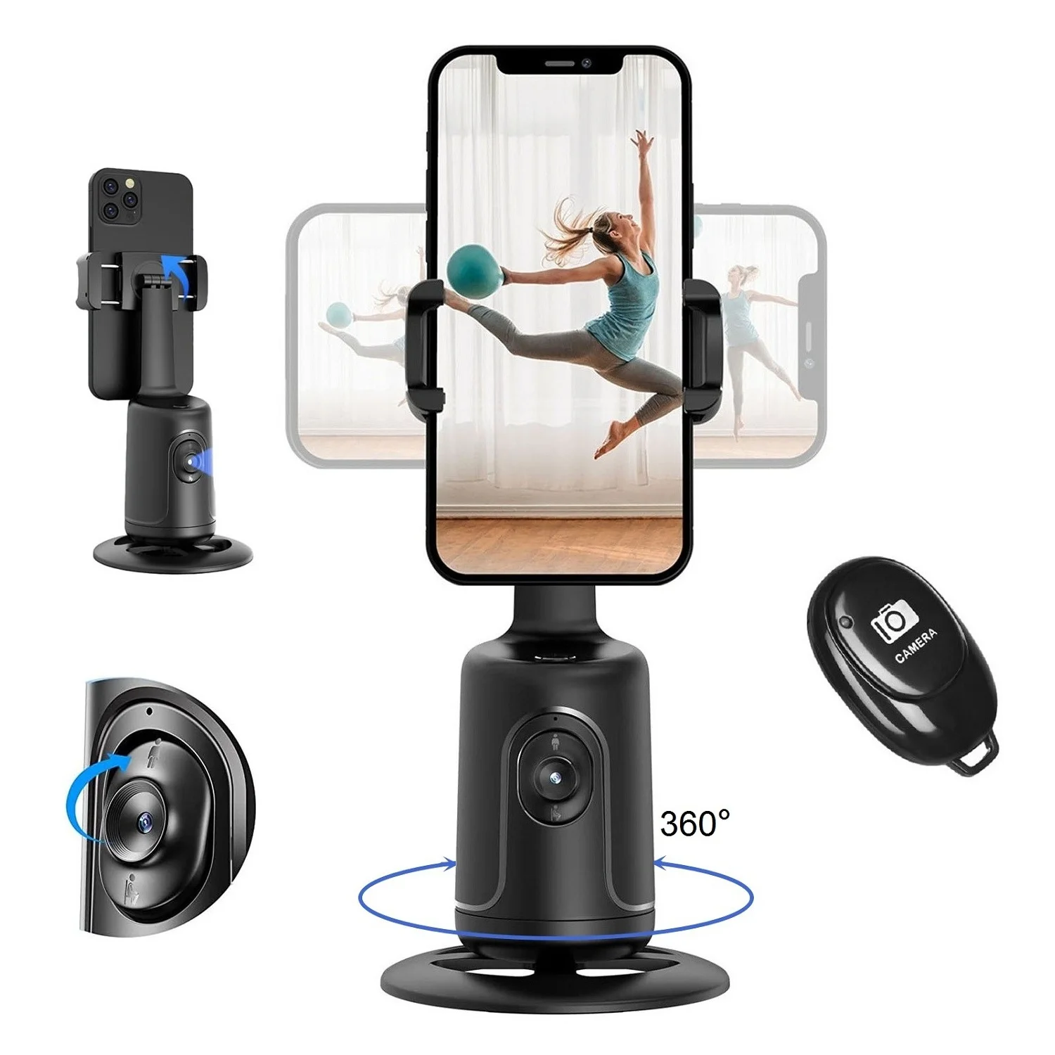 Andycine Face Tracking Phone Mount Vlogger Multi-Functional Swivel