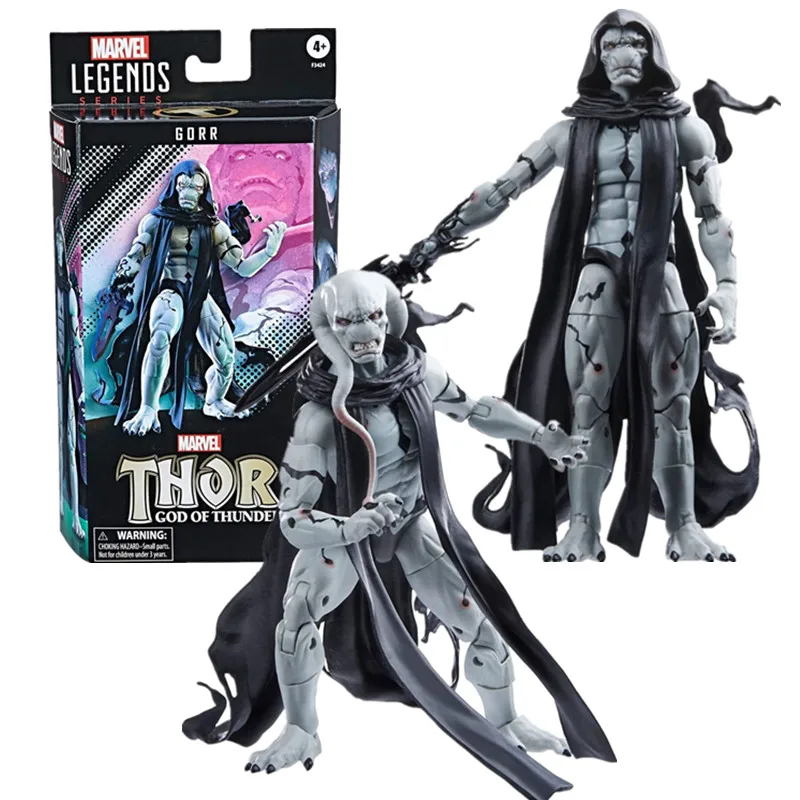 

Original Marvel Legends Thor God of Thunder Ver. Gorr the God Butcher Exlusive 6" Movable Action Figure Toy Xmas Gift for Kids