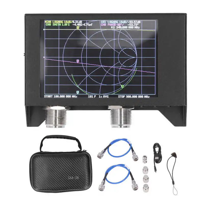 

Vector Analyzer 50KHz-3GHz HF VHF UHF Measuring Duplexer Voltage SWR Phase SAA-2N V2.2 Electronic Components