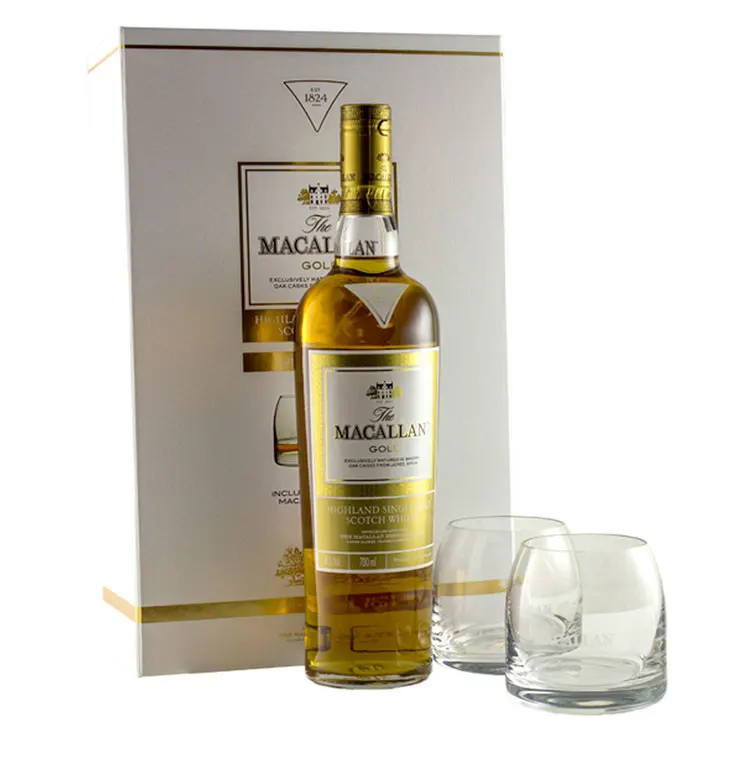 Description Picture 3 of itemChamvin Private Collection Macallan Glass Whiskey Glass Single Malt Crystal Wine Tumbler Vodka Cognac Brandy Snifter Cup