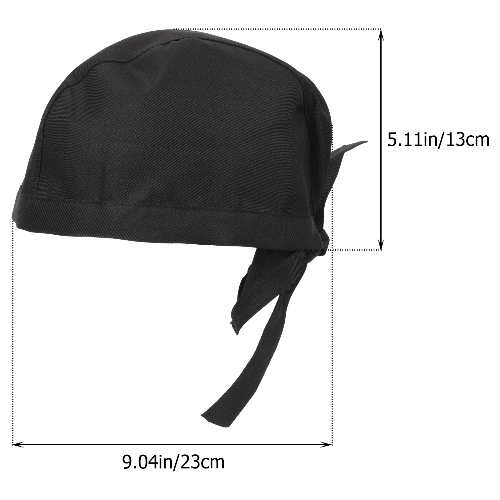 6 Pcs Elasticity Chef Toe Cap Man Men Caps Hats Unisex Tie Back Cotton Kitchen Working chef hat chef hats