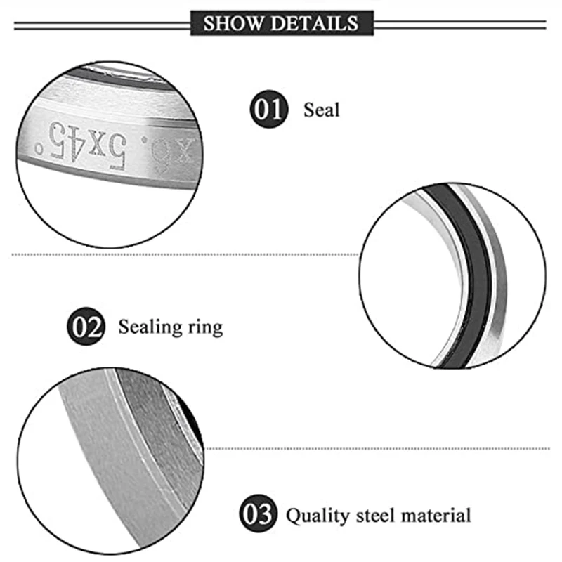 Bike Headset Steel Bearing 41 41.8 47 49 52mm For 28.6 44mm 30mm 40mm Mountain Bike Bicycle Accessories