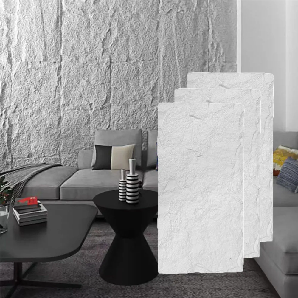 Shanyan Stone Lightweight Stone External Wall Ceramic Tile Decorative Wall Panel Ceramic Tile TV Background Wall Decorative Pane