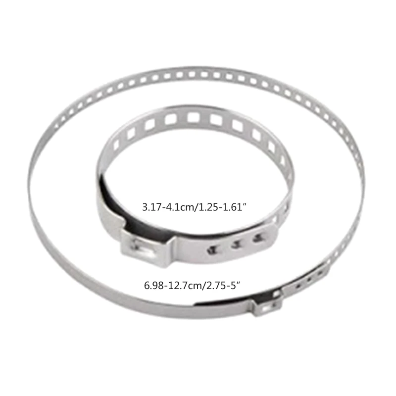 CV 부트 클립 키트 스테인레스 스틸 액슬 CV 조인트 압착 클램프 범용 31-127mm