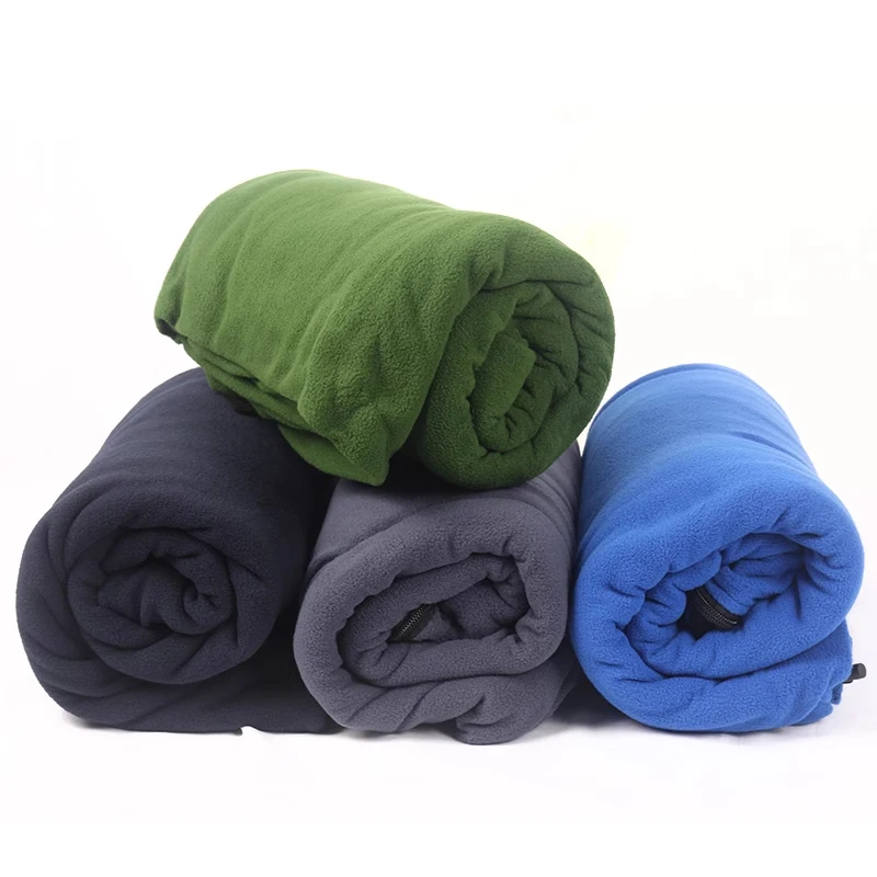 CampingSleepingBagsLinerPortableUltralightFleeceSleepingBag