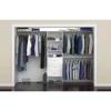 Closet Organizer with Shelves, 3 Drawers, 25-Inch-Pure White 4