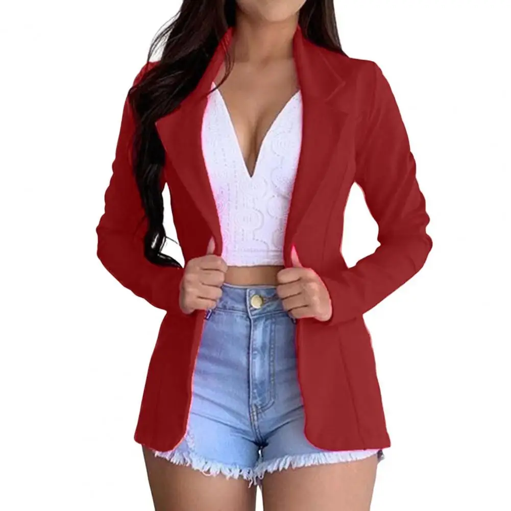 Chicbeautyy Women's Elegant Casual Suit Textured Jacket with Pockets(BUY 2 FREE SHIPPING)
