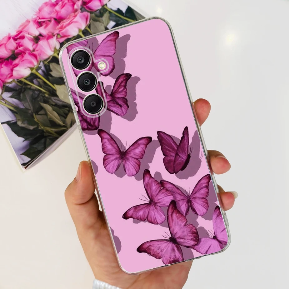 Luxury Painted Clear Silicone Case - Artistic Protective Cover