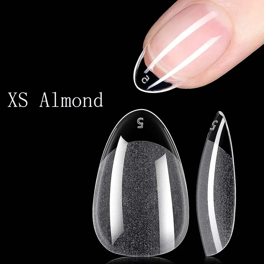 240Pcs American Capsule Nail Tips - Gel Extension System