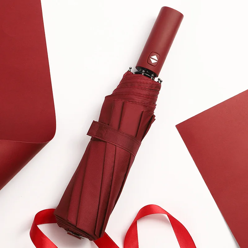 Windproof Double Layer Luxury Automatic Umbrella - Large, Durable, and Stylish