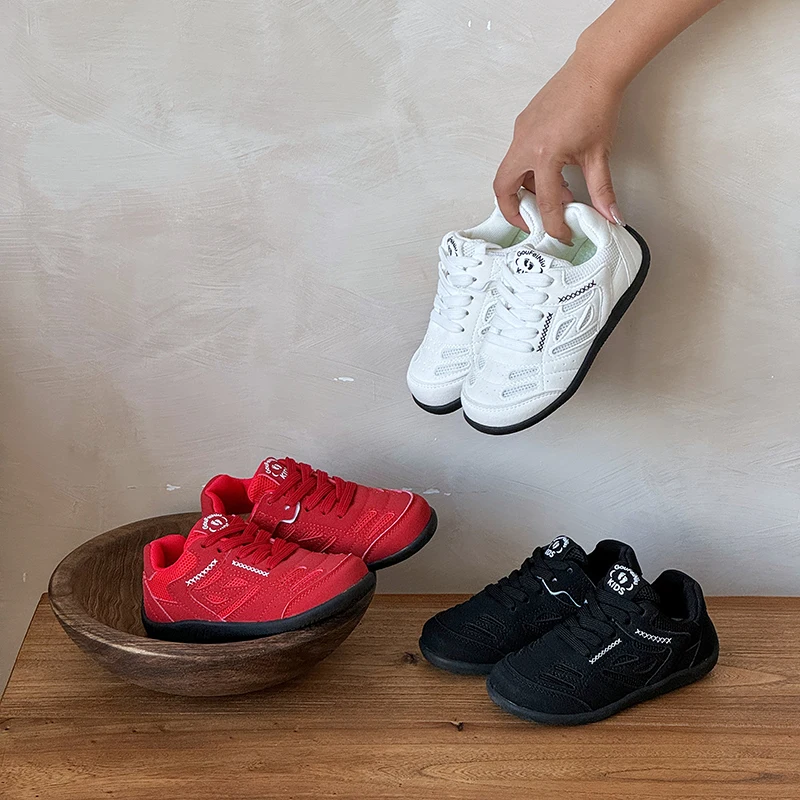 Soft Sole Kids Running Shoes for Autumn