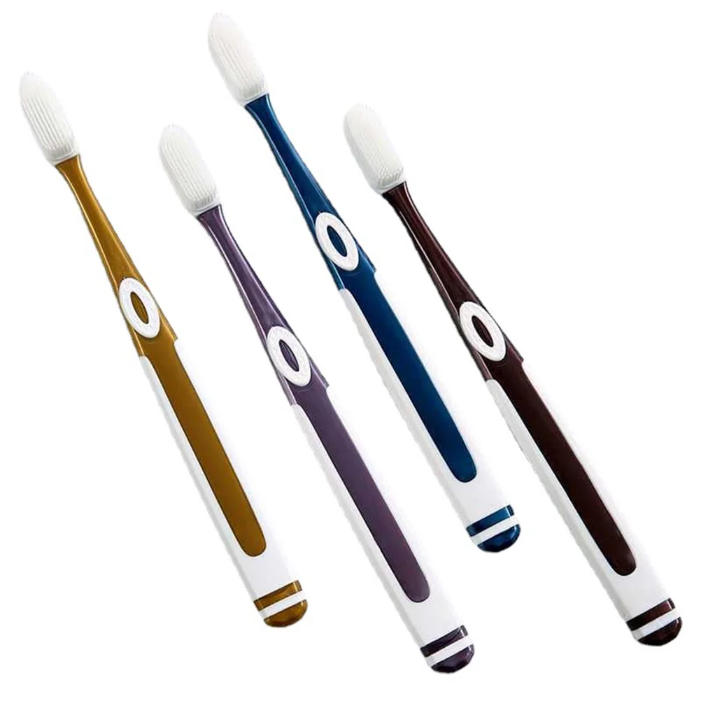 

Silicone Adult Tooth Brushes Portable Nano Toothbrushes (Assorted Color)