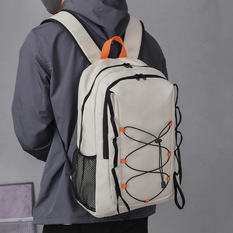 Large Capacity Male's Backpack Fashion New Outdoor Sports Casual Bags Waterproof Oxford Fabric Multifunction Student Bag XA291C