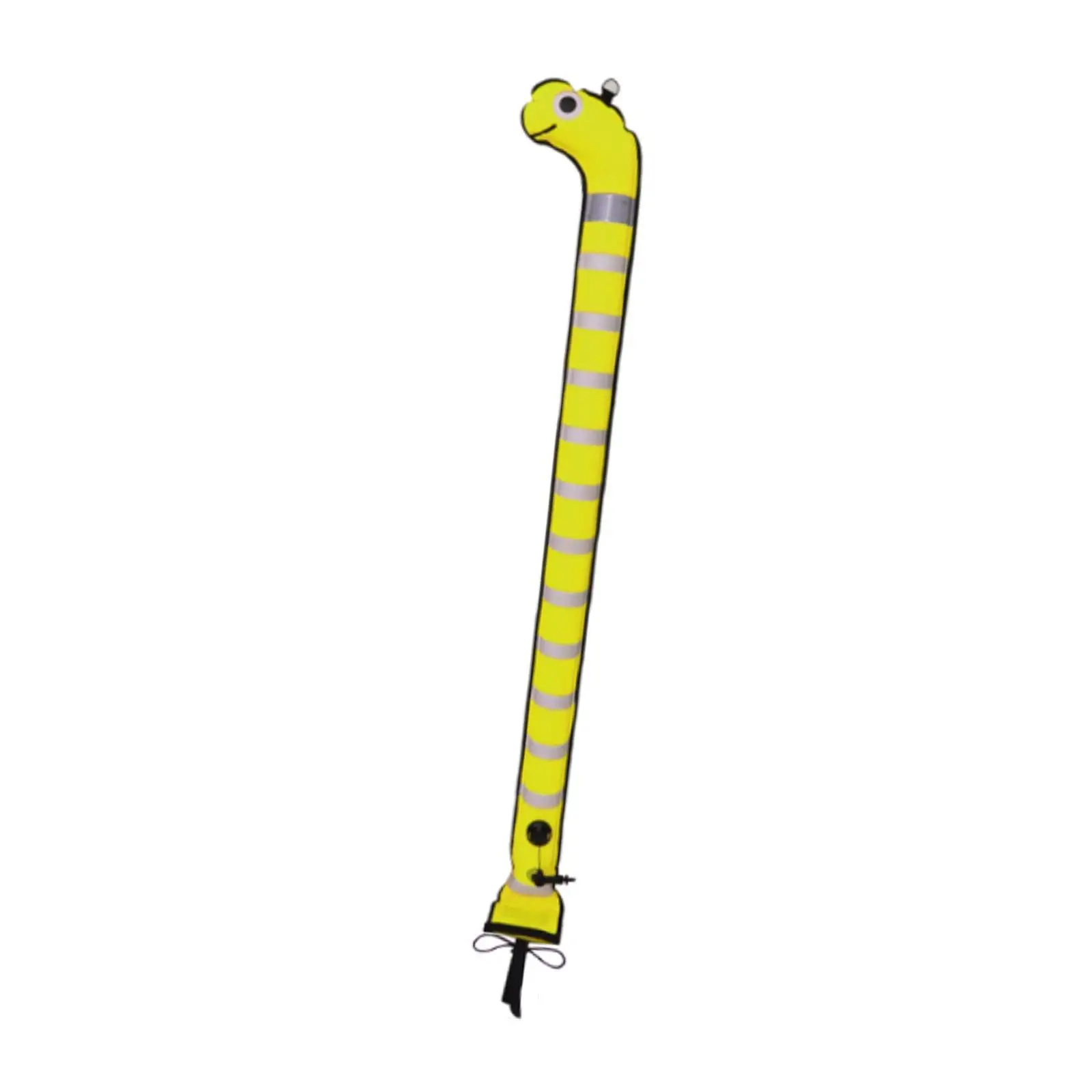Surface Marker Buoy Snorkeling Marking Location of Divers High Visibility with Reflective Strip Scuba Surface Marker Signal Tube