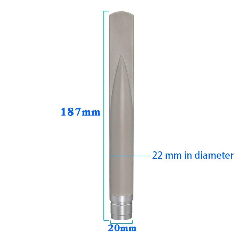 2.4g/5.8g dual-band WiFi omnidirectional outdoor high-gain base station AP monitoring router waterproof antenna