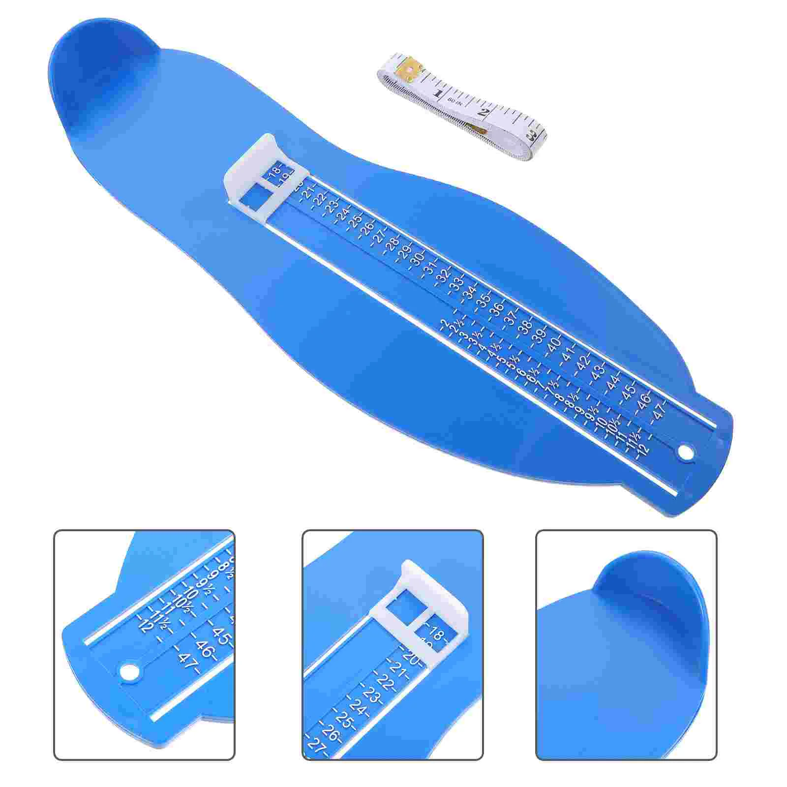 Feet Foot Gauge Rulermeasuring Device Measurement Uk Toe High Insole Runningcushion Pads Sizer Size Measure Teenager foot measuring ruler