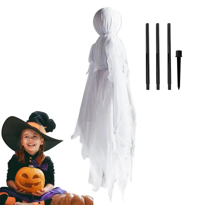 

Призрак со спутанными звуками, акустическое управление, Ужасный Призрак, украшение для Хэллоуина, украшения для сада, двора