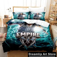 3D Print Wrestler Roman Reigns Bedding Set Quilt Cover Bed Cover with Pillowcase Twin Single Queen King Size Boys Adult Home 2