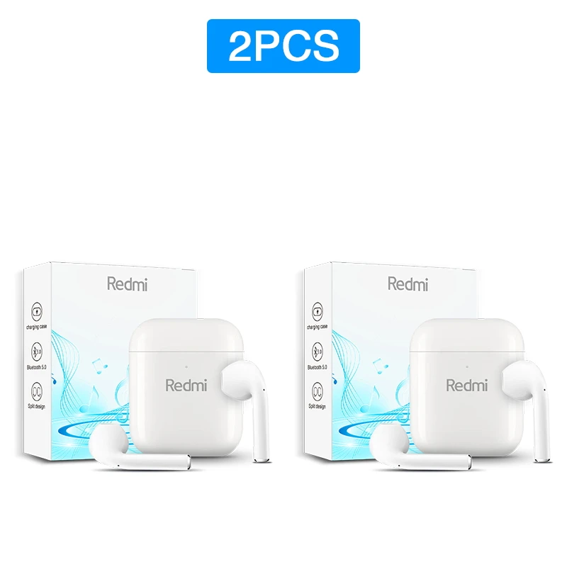 2 pcs White