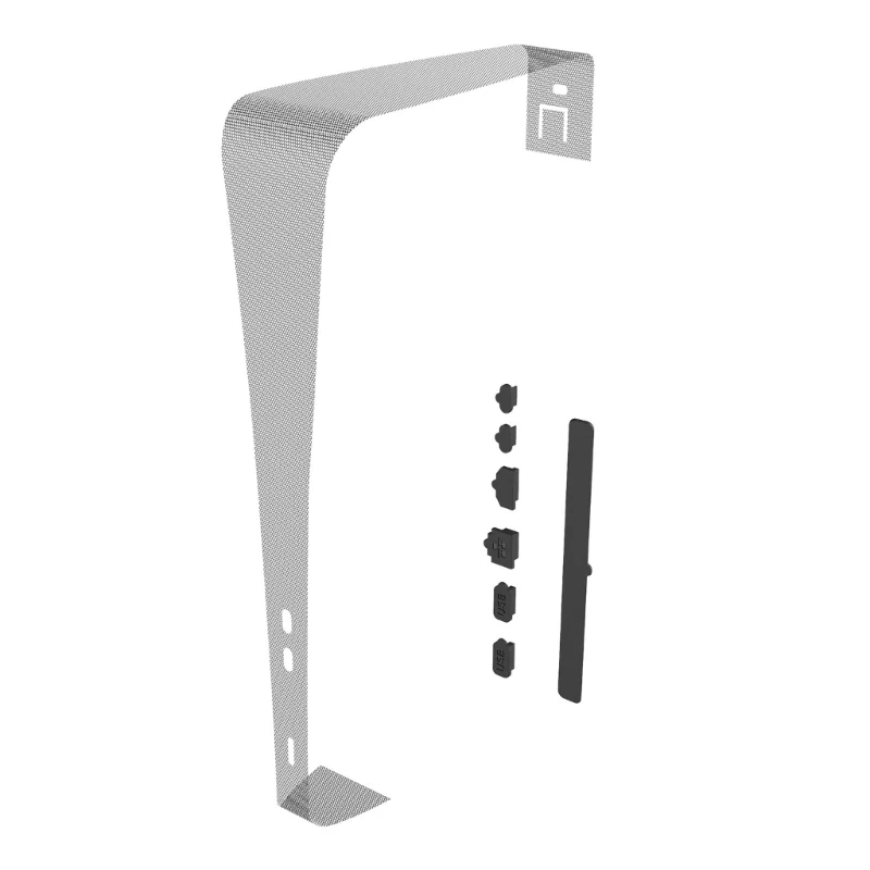 

Flexible Mesh Heatsink Barrier Cover Protections Net for Slim Game Console Gamepad Non Scratch Skin with Dust Plugs DropShipping