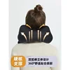 Foldable Sleeping Headrest Cushion Solid Color Neck Support Pillows Journey Tourist Airplane Travel Accessories 5