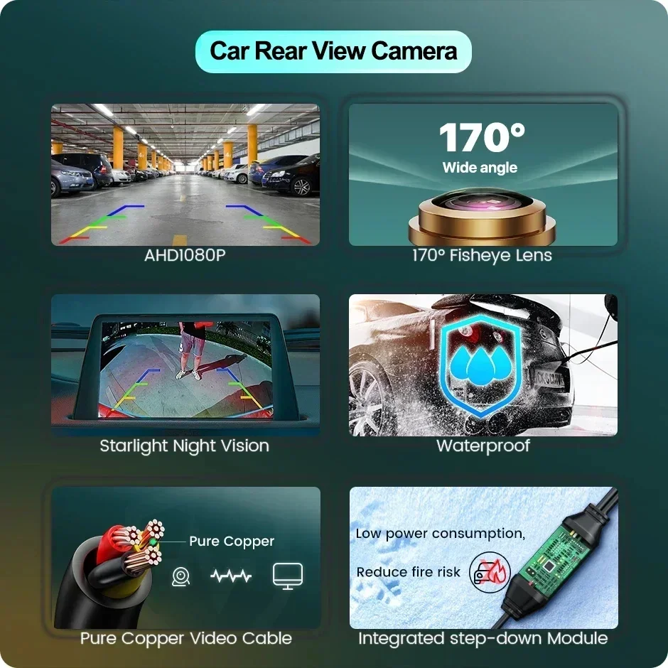 ڵ Ĺ ī޶ AHD CVBS Ǯ HD 1080P  ̹ ī޶, 170   ߰ ð,   ڵ  ī޶
