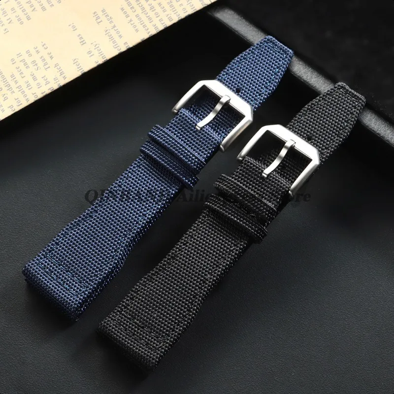 Nylon Canvas Waterproof Sport Watch Strap - Universal Wrist Belt Bracelet