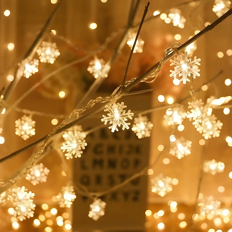 1.5m Garland LED Ball String Lights Christmas Garland For Holiday Wedding Christmas Outdoor Patio Home Decoration