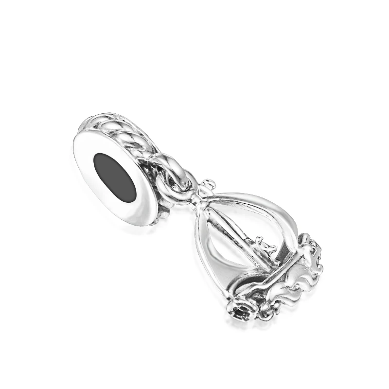Bulk Charms For Jewelry Making Crystals Mother Kids Beads DIY Luxury Holiday Gifts 925 Silver Original Sail Boat Dangle Charm
