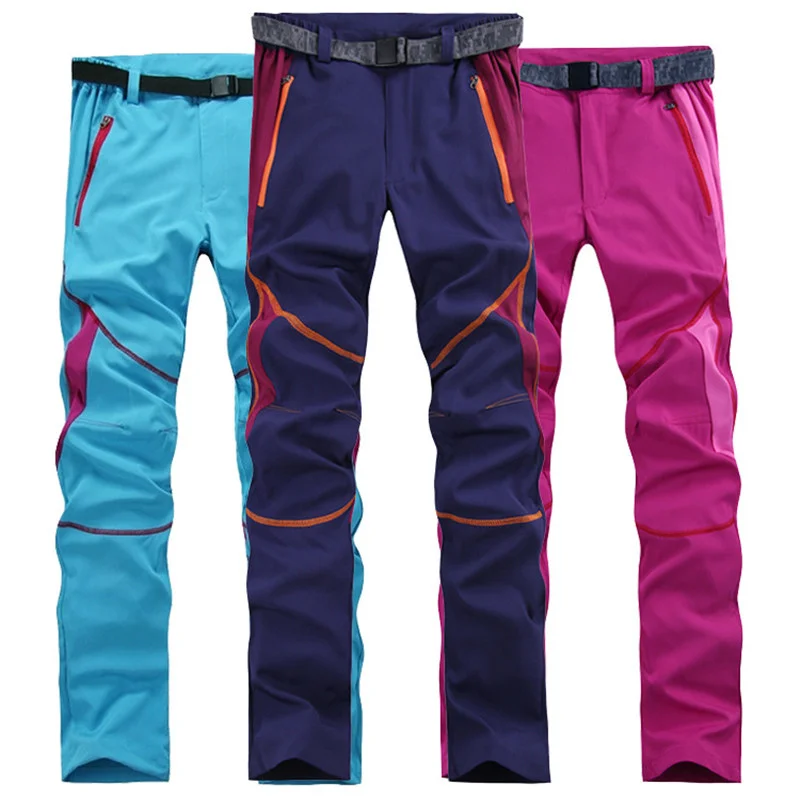 Outdoor Hiking Quick Dry Pants Women Summer Stretch Breathable Elastic Thin  Mountain Trousers Fishing Camping Climbing Pants