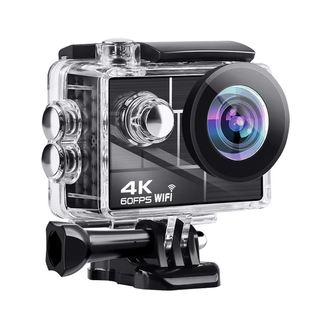 Action Camera 4k Waterproof  4k 60fps Eis Action Camera - Sports & Action  Video Cameras - Aliexpress