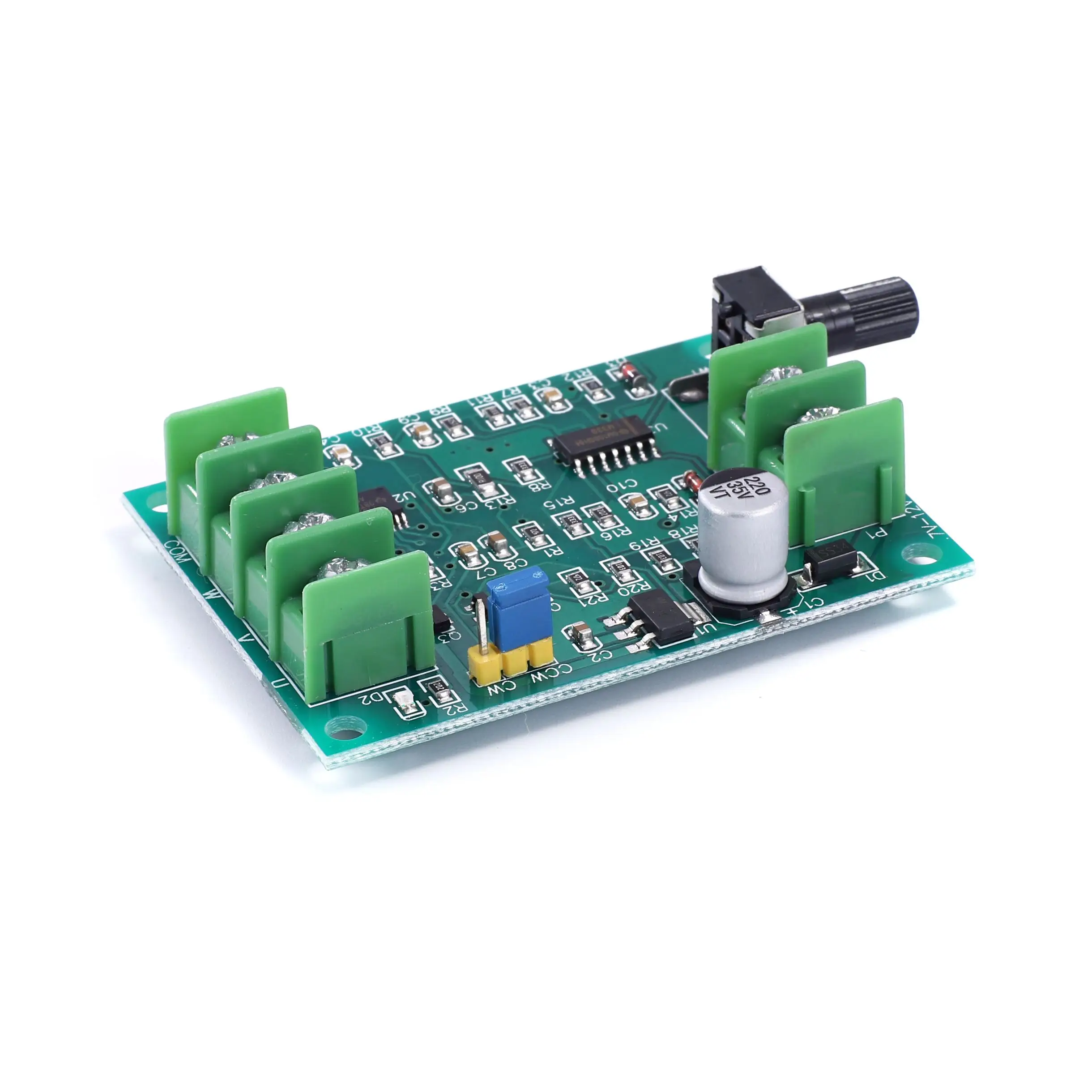 

7V 12V Brushless DC Motor Driver Controller Board with Reverse Voltage Over Current Protection for Hard Drive Motor 3/4 Wire