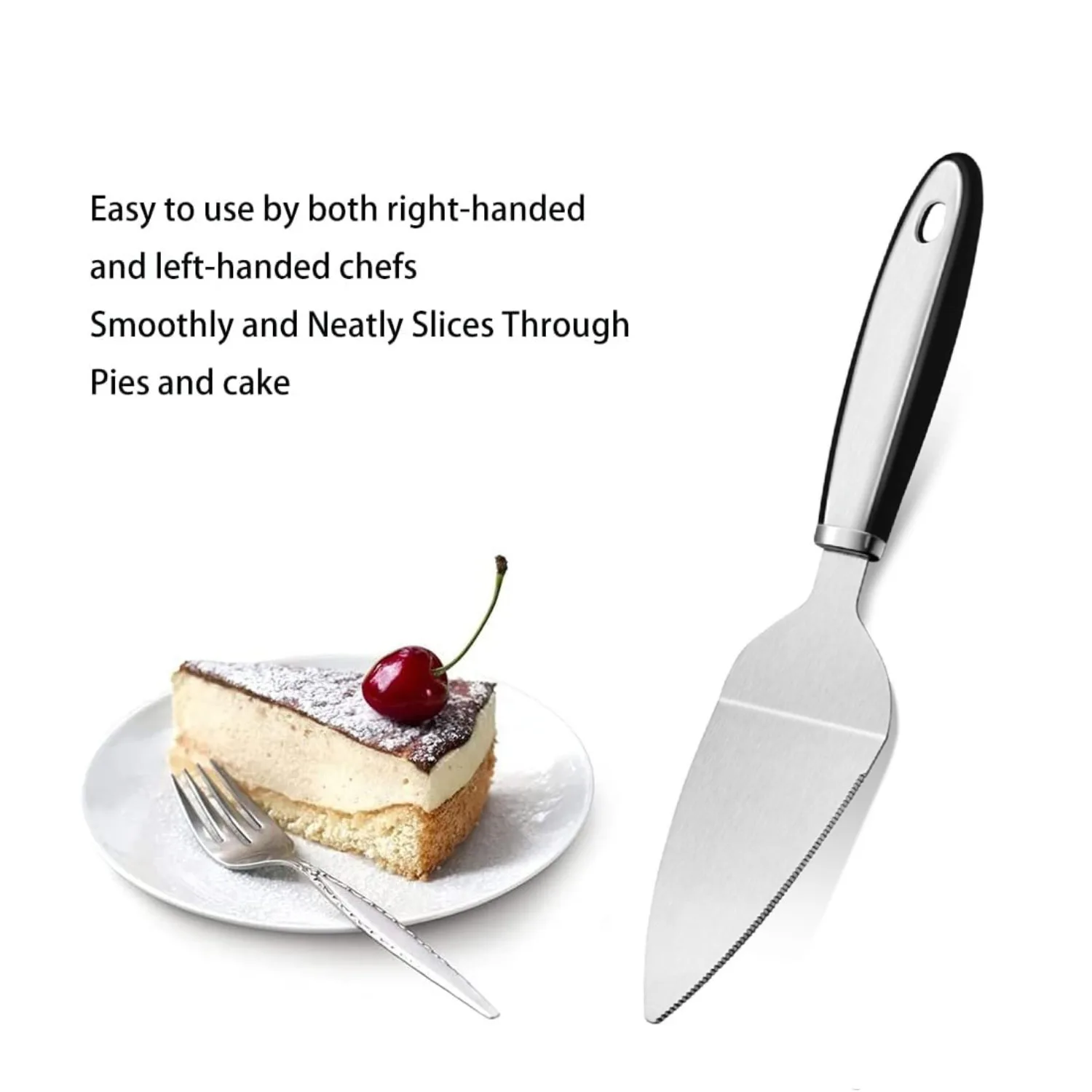 2pc Stainless Steel Cake Server Set 2